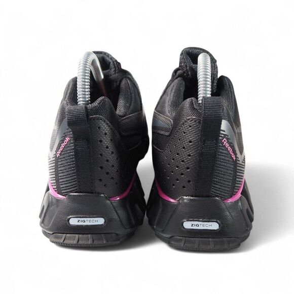 Reebok ZigWild Trail 6 'Black Pink' Performance Running Shoes FX1439 Women's 8 - Picture 5 of 10